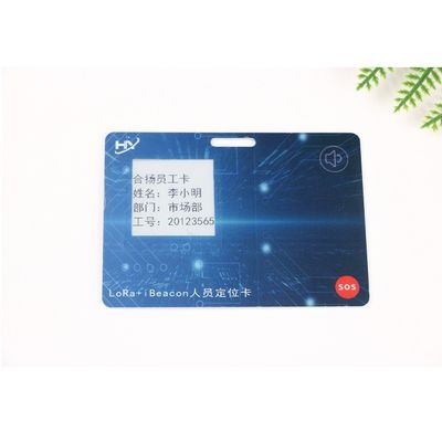 NFC rechargeable de 1.0mm OTP Smart Card pour le lecteur de cartes futé de téléphone