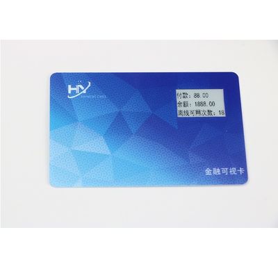 Le paiement Bluetooth Smart Card les cartes IP68 de 2,13 pouces OTP imperméabilisent