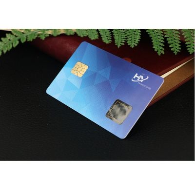 Paiement libre secret 1.5mm de la visualisation OTP Smart Card de paiement de Code QR