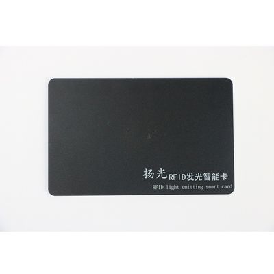 Puce F05 à la fonction luminescente incluse Rfid Chip Card de carte à puce