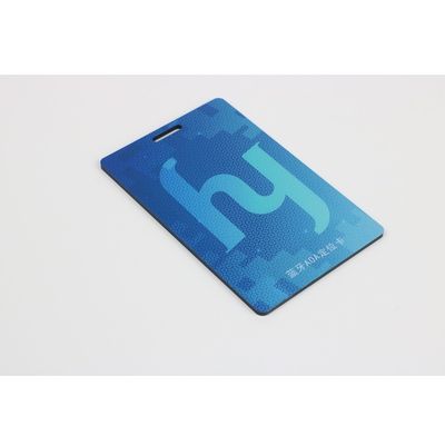 le PVC sans contact de carte de 13,56 mégahertz RFID a inclus l'épaisseur de Smart Card 0.84-3.0mm
