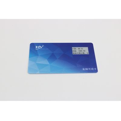 interface de la carte de banque de Smart Card OTP d'encre de l'épaisseur E de 0.84mm M7816