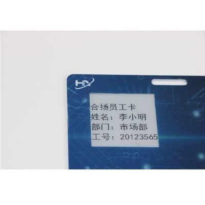 ODM d'OEM passif fait sur commande de début de puissance faible de Smart Card d'encre de 1,02 NFC E de pouce