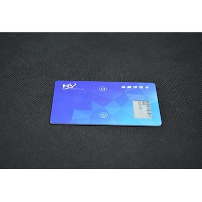 Contact Chip Card 7816 Chip Embedded 13.56mhz d'écran d'encre de 1,02 pouces