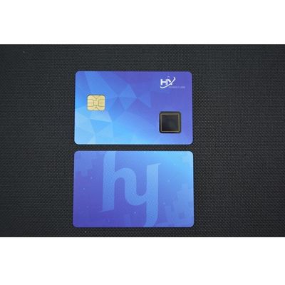 OTP liant l'authentification bi-directionnelle incluse de la carte de crédit d'empreinte digitale 1.0mm