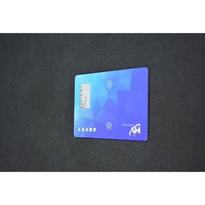 Clés bleues des cartes à puce 0.4mm Digital d'empreinte digitale de disposition de magicien 2,7 pouces