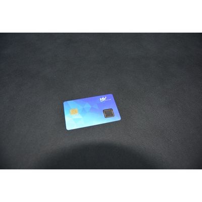 Cartes à puce biométriques authentifiées d'empreinte digitale 0.76mm avec l'écran d'OLED