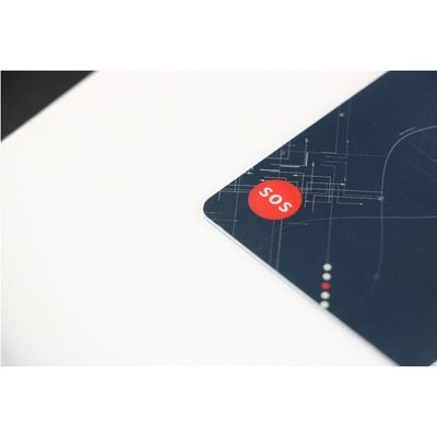 Carte de positionnement en temps réel d'identification de balise de la carte futée BLE de paiement de luminescence