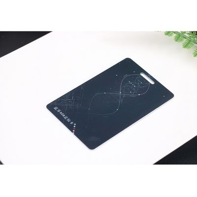 Carte biologique 13.56mhz Contactness de la sécurité RFID d'identification 1,54 pouces