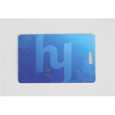 Cartes froides d'identification de membre de la carte 13.56mHz Bluetooth de la méthode RFID LED de pression