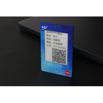 La coutume sans contact électronique de la carte 13.56mHz de l'écran OTP RFID d'encre a imprimé