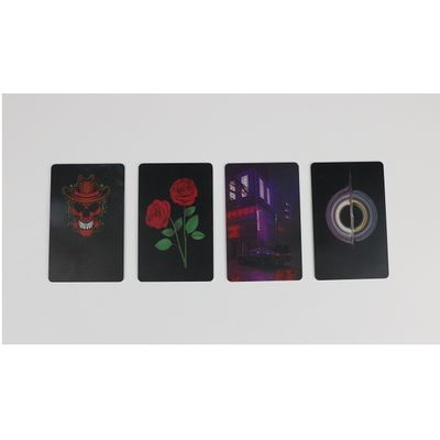 Cartes froides d'identification de membre de la carte 13.56mHz Bluetooth de la méthode RFID LED de pression