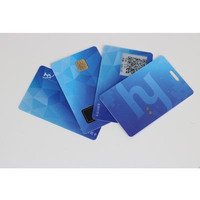 Boutons RFID de Digital bloquant la haute fréquence de disposition de Sprite de bleu de la carte 7816