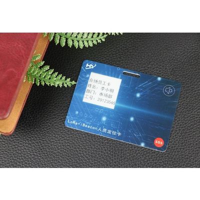 Épaisseur magnétique rechargeable de l'aspiration 1.4mm de carte de sécurité d'IP68 OTP