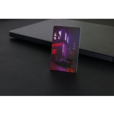 Carte biométrique Rfid actif de paiement de reconnaissance carte de 13,56 mégahertz