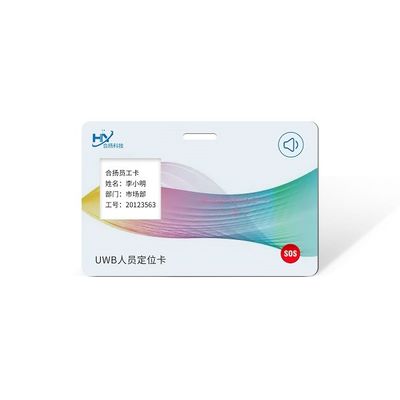 carte d'identification de balise de 80mAh BLE portatif léger pressé à froid de 1,02 pouces