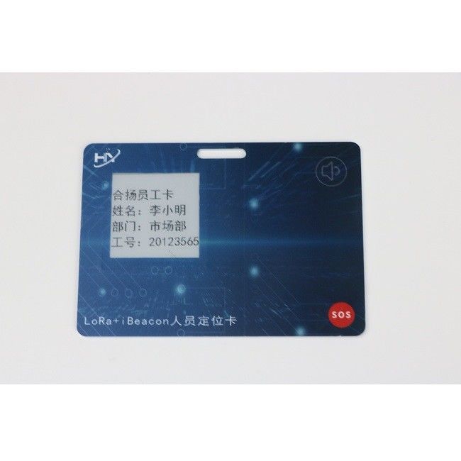 Carte d'OIN 7816 des normes ISO14443 type passif d'écran d'encre de 1,54 pouces