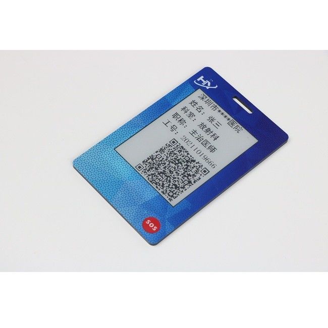 Écran OTP Smart Card IP68 d'encre de 1,02 pouces imperméable pour la carte du trafic urbain